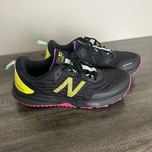 New Balance Black and Yellow Nitrel SpeedRide All Terrain Women’s Sneakers